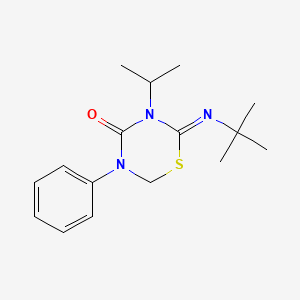 Buprofezin formula graphical representation
