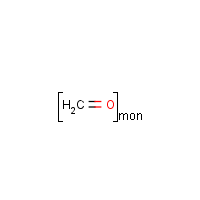 Paraformaldehyde formula graphical representation