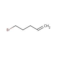 5-Bromo-1-pentene formula graphical representation
