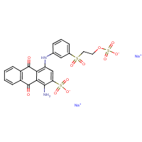 C.I. Reactive Blue 19 formula graphical representation