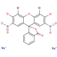 Eosin B formula graphical representation