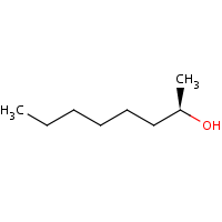 (2R)-2-Octanol formula graphical representation