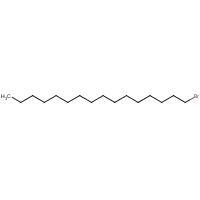 1-Bromohexadecane formula graphical representation
