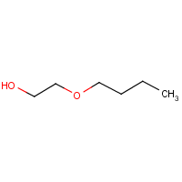 2-Butoxyethanol formula graphical representation