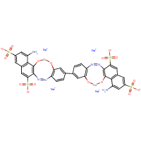 Direct Blue 218 formula graphical representation