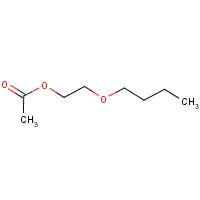 2-Butoxyethyl acetate formula graphical representation