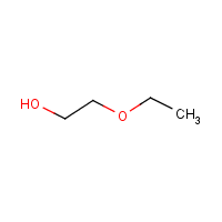 2-Ethoxyethanol formula graphical representation