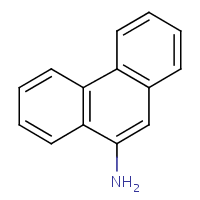 9-Aminophenanthrene formula graphical representation