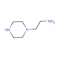 1-Aminoethylpiperazine formula graphical representation