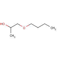 Propylene glycol n-butyl ether formula graphical representation