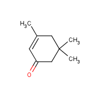 Isophorone formula graphical representation