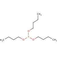 Tributyl phosphite formula graphical representation
