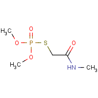 Omethoate formula graphical representation