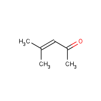 Mesityl oxide formula graphical representation