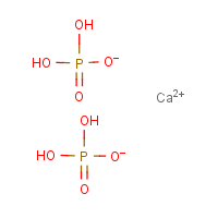 Calcium phosphate, monobasic formula graphical representation