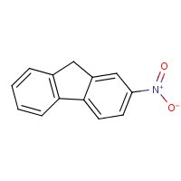 2-Nitrofluorene formula graphical representation