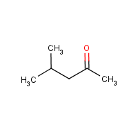 Methyl isobutyl ketone formula graphical representation