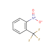 2-Nitro-alpha,alpha,alpha-trifluorotoluene formula graphical representation