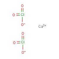 Calcium chlorate formula graphical representation
