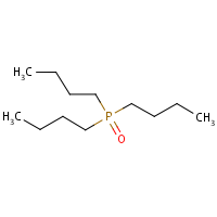 Tributylphosphine oxide formula graphical representation