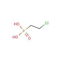 Ethephon formula graphical representation