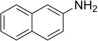 beta-Naphthylamine formula graphical representation