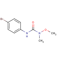 Metobromuron formula graphical representation