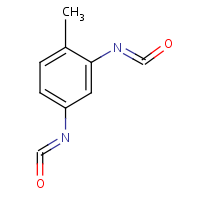 Diisocyanatomethylbenzene formula graphical representation