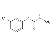 Metolcarb formula graphical representation