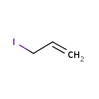Allyl iodide formula graphical representation
