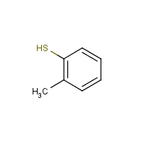 2-Thiocresol formula graphical representation