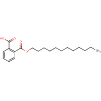 Dodecyl phthalate formula graphical representation