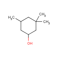 3,3,5-Trimethylcyclohexanol formula graphical representation