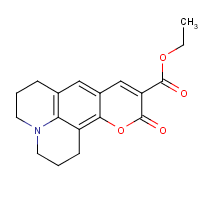 Coumarin 314 formula graphical representation