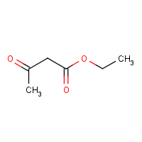 Ethyl acetoacetate formula graphical representation