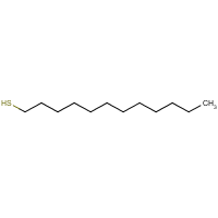 1-Dodecanethiol formula graphical representation