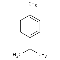 alpha-Terpinene formula graphical representation