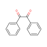 Benzil formula graphical representation