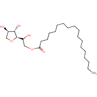 Sorbitan monostearate formula graphical representation