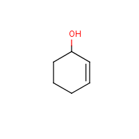 2-Cyclohexenol formula graphical representation