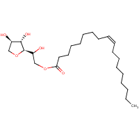 Sorbitan monooleate formula graphical representation