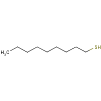 1-Nonanethiol formula graphical representation