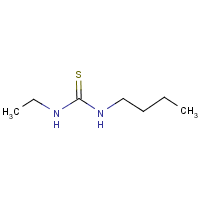 Ethylbutyl thiourea formula graphical representation