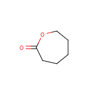 Caprolactone formula graphical representation