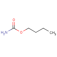 n-Butyl carbamate formula graphical representation