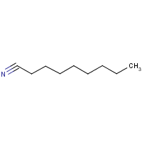 Nonanenitrile formula graphical representation