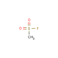 Methanesulfonyl fluoride formula graphical representation