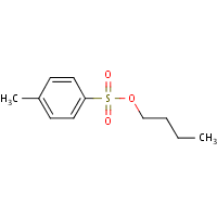 Butyl p-toluenesulfonate formula graphical representation