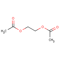 Ethylene glycol diacetate formula graphical representation