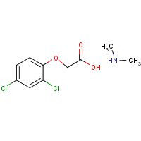 2,4-D-dimethylammonium formula graphical representation